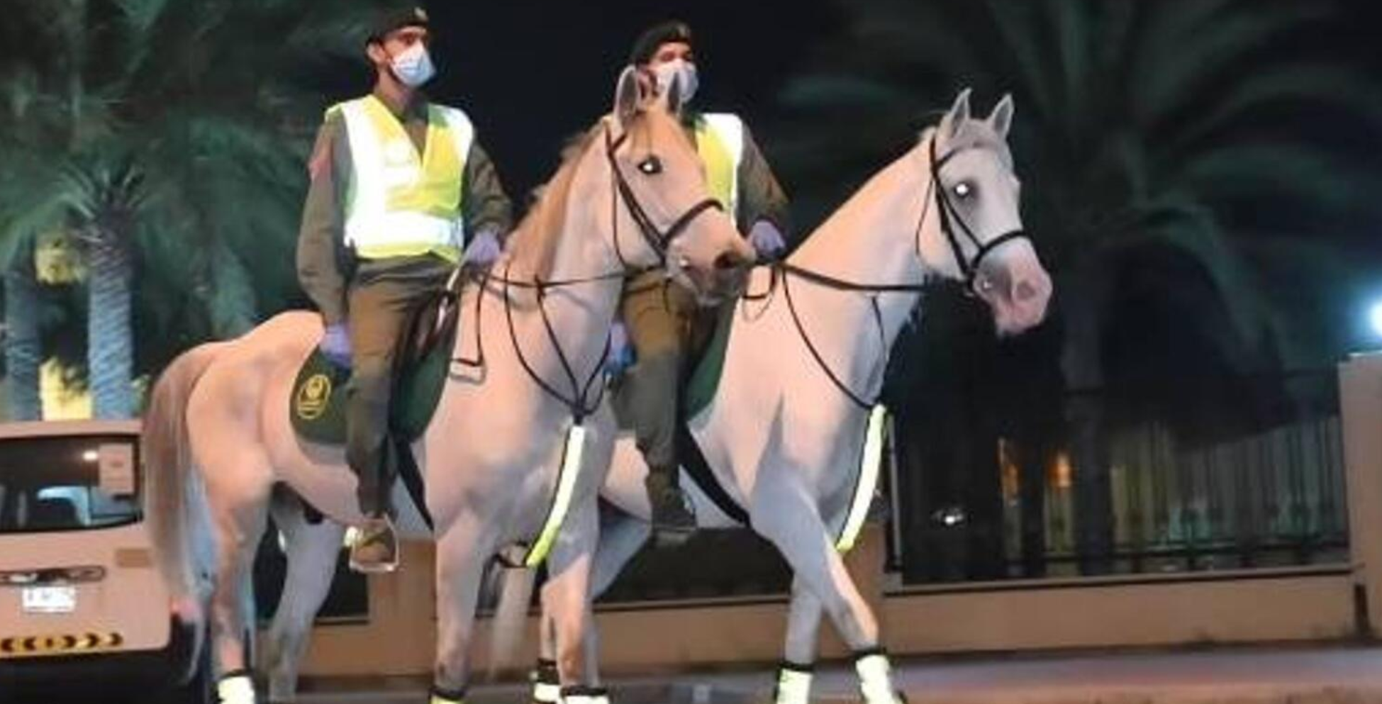4G body cameras are used by Dubai Mounted Police